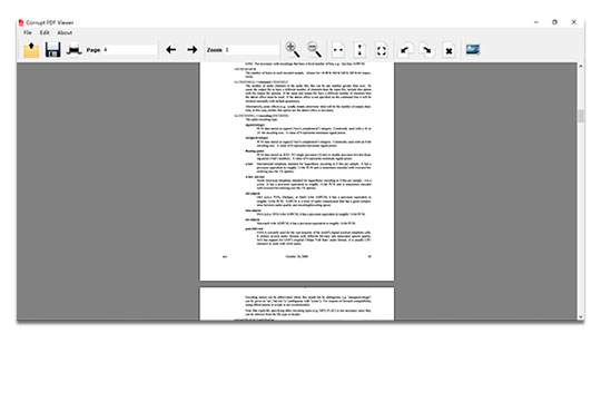 PDF Fixer Screenshot