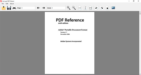 View the Damaged PDF's Content
