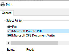 Print the repaired PDF content to a new PDF